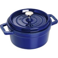 Staub Cocotte rund 20 cm Dunkelblau