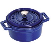 Staub Cocotte rund 24 cm Dunkelblau