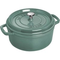 Staub Cocotte rund 26 cm Eucalyptus