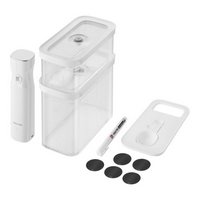 Zwilling Vakuum Starterset Cube M Transparent-weiss