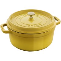 Staub Cocotte rund 24 cm Citron