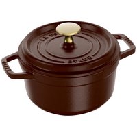 Staub Cocotte rund 16cm chocolat