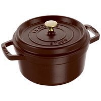 Staub Cocotte rund 20cm chocolat