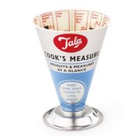 Tala 1950s Cooks Messbecher weissblau