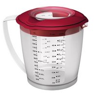 Westmark Rührbecher mit Deckel Helena 1.4l rot