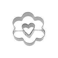 Westmark Ausstechform Rosette mit Herz