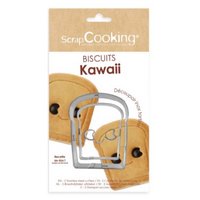 Scrap Cooking Keksausstecher Kawaii Toastform