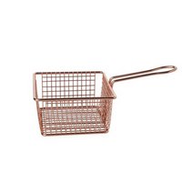 CosyTrendy Frittierkorb kupfer eckig