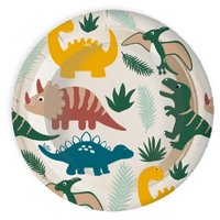 Scrap Cooking 8 Stk. Teller Karton Dino D23cm
