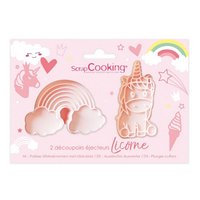 Scrap Cooking Ausstechformen Einhorn
