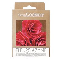 Scrap Cooking 3er Set Rosen aus Esspapier rot