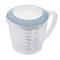Westmark Rührbecher mit Deckel Helena 1.4l blau