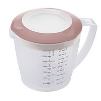 Westmark Rührbecher mit Deckel Helena 1.4l rosa