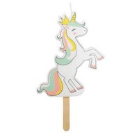 Scrap Cooking Kerze XXL Einhorn