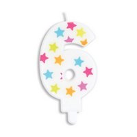 Scrap Cooking Kerze Nummer 6