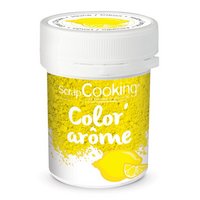 Scrap Cooking Lebensmittelfarbe mit Aroma Zitrone Pulver 10g
