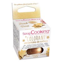 Scrap Cooking Lebensmittelpuder Glitzer Gold 5g