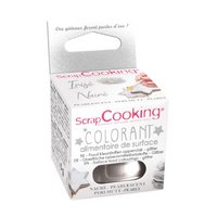 Scrap Cooking Lebensmittelpuder Glitzer Perlweiss 5g