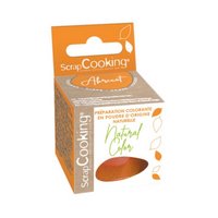 Scrap Cooking Lebensmittelfarbe natürlich Pulver orange 10g