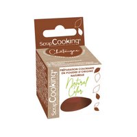 Scrap Cooking Lebensmittelfarbe natürlich Pulver braun 10g