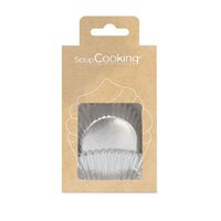 Scrap Cooking Cupcake Formen Silber