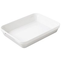 Revol Auflaufform rechteckig tief, 40x29.5x6.5cm, 4.6 l, weiss