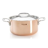 de Buyer Prima Matera Gemüsetopf 16cm mit Deckel Kupfer Edelstahl Induktion