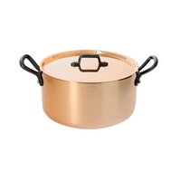 de Buyer Prima Matera Bratentopf 16cm Kupfer mit Deckel Induktion