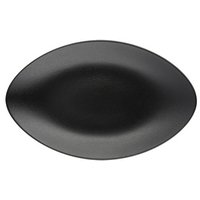 Revol Servierteller Equinoxe oval schwarz