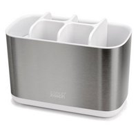 JosephJoseph Zahnbürstenhalter EasyStore Steel Gross Weiss