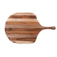 teakhaus Servierbrett Canoe Pizza M mit Griff