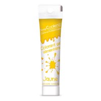 Scrap Cooking Lebensmittelfarbe Gel gelb 20g