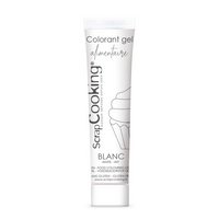 Scrap Cooking Lebensmittelfarbe Gel weiss 20g