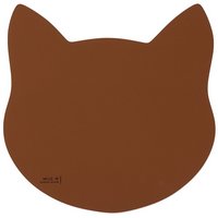 MiLLE W Napfunterlage Katze M cognac