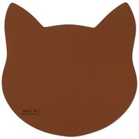 MiLLE W Napfunterlage Katze S cognac
