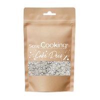 Scrap Cooking Zuckerstreusel Sterne und Perlen silber