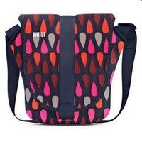 BUILT Neoprene Umhängetasche für iPads Netbooks 7-10 Zoll Rain Drop Messenger Bag