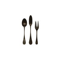 Costa Nova Antigo Apero Besteckset schwarz matt