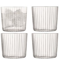 LSA 4er Set Gio Line Becher 310ml klar