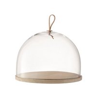 LSA Ivalo Haube Platte aus Esche Ø32cm - klar