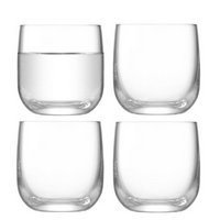 LSA 4er Set Borough Shot Glass 75ml Clear