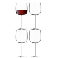 LSA 4er Set Borough Weingläser 450ml Klar
