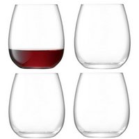 LSA 4er Set Borough Weinbecher 455ml Klar