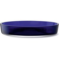 LSA Collective Schale D35cm H6cm Glas cobalt