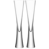 LSA 2er Set Moya Sektflöte 170ml - klar
