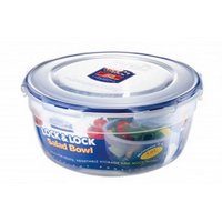 LockLock Salatschüssel mit Griff 5 l mit Abtropf Einlage