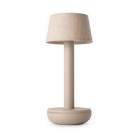 Humble Light Tischlampe Two Leinen beige