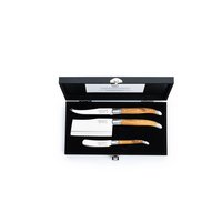 Forged Luxury Line Käsemesserset Olivenholz