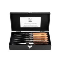 Laguiole Style de Vie Laguiole Luxury Line Steakmesser Verschiedene Holzarten