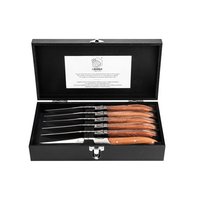 Laguiole Style de Vie Laguiole Luxury Line Steakmesser pakka rose